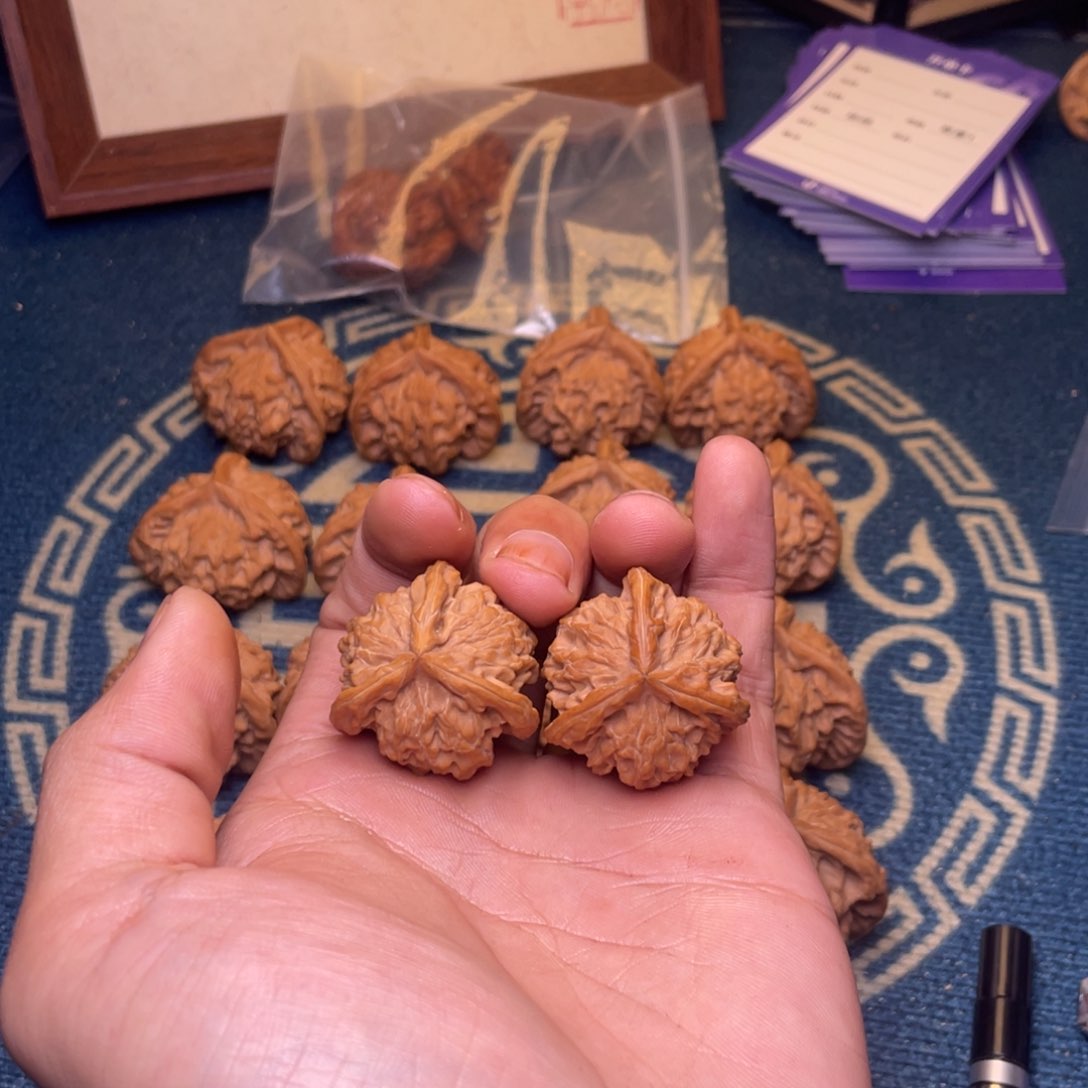 把件文玩核桃冰*盘山32