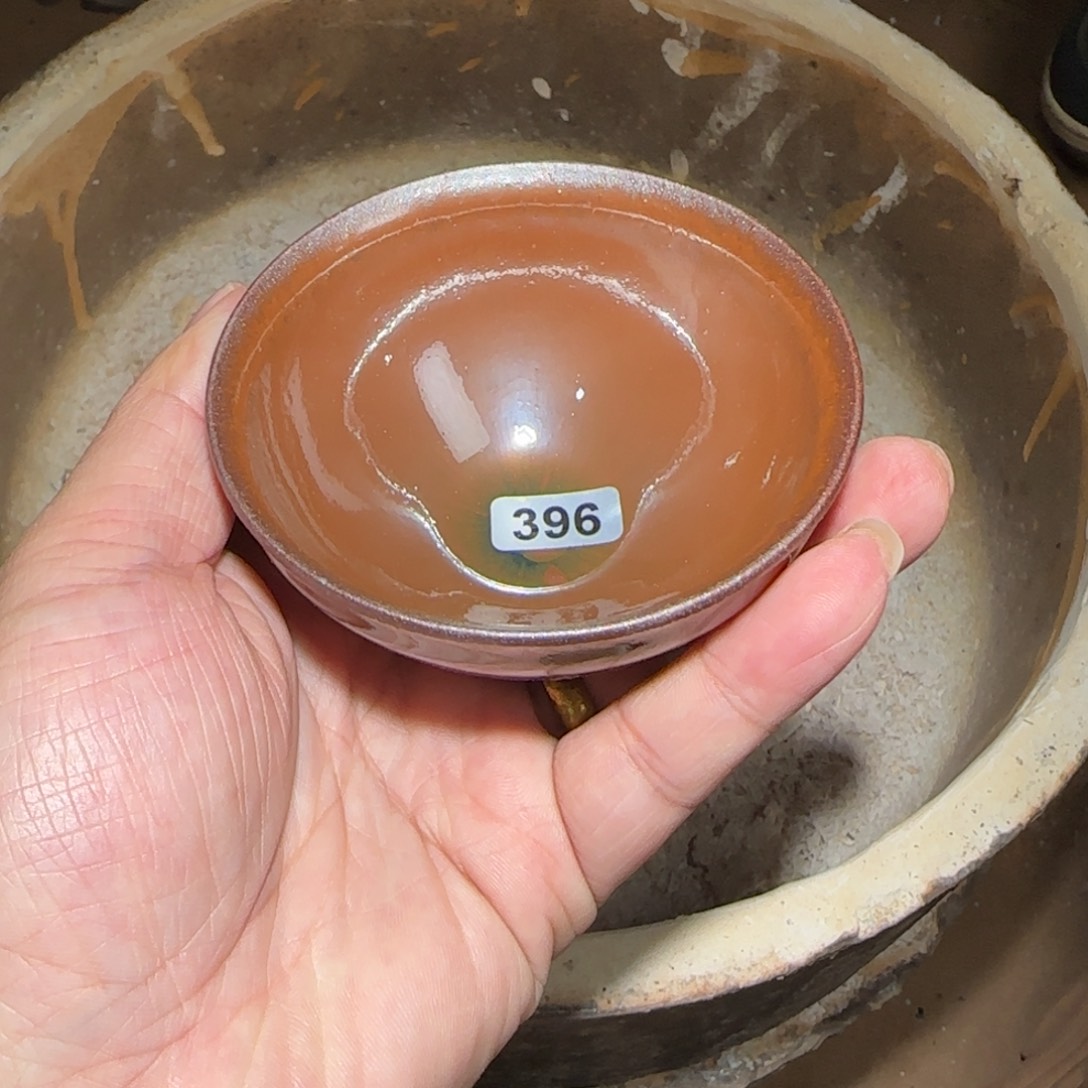 茶盏焦源柴烧自然还原396