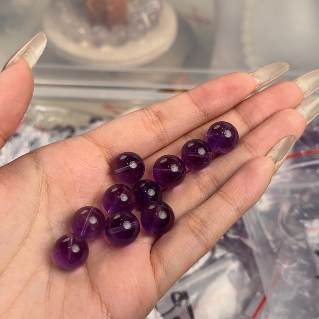 未镶嵌紫晶吊坠(不含链)乌拉圭卡12+