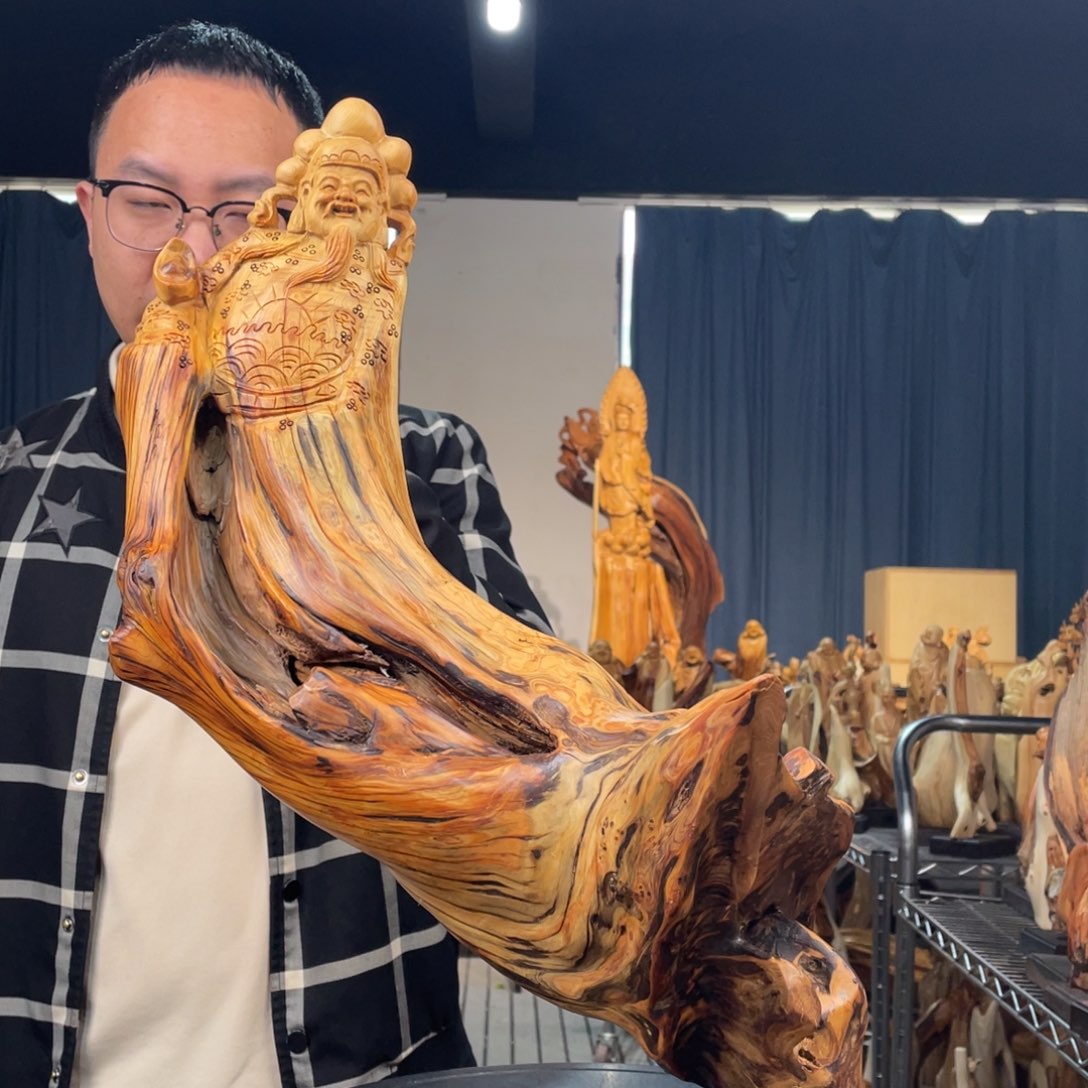 柏木（崖柏）随型摆件