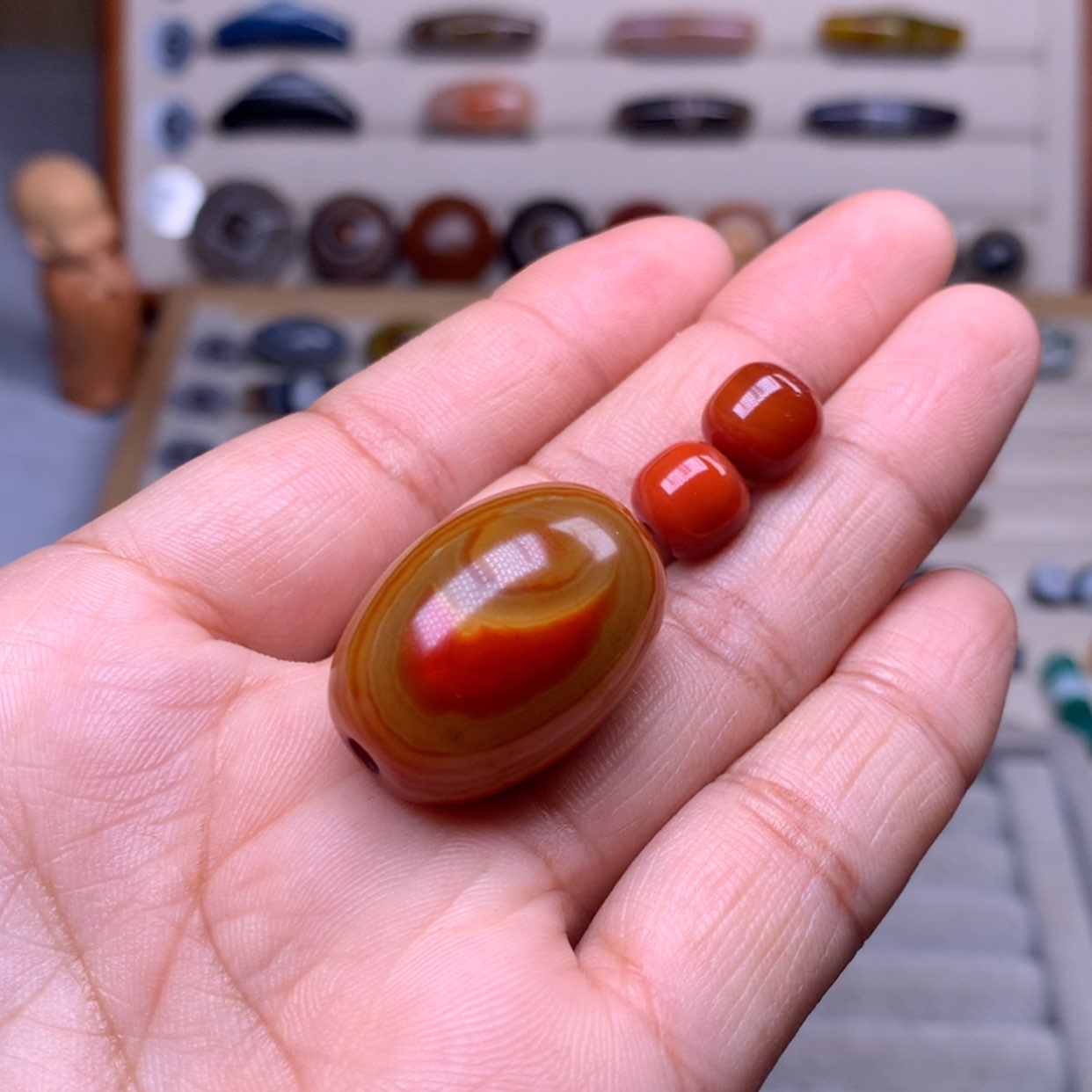 【闪购商品】玛瑙/玉髓珠宝奇石未镶嵌用****笑