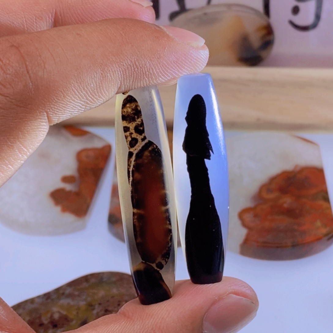 玛瑙/玉髓颈饰未镶嵌悠**曦