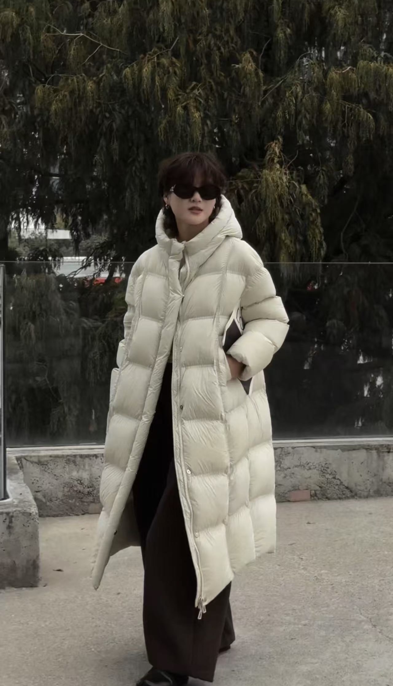 【90绒子白鸭绒】时尚百搭街头百搭通勤云感泡芙大被子绒羽绒服