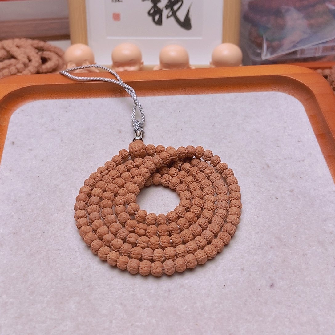 金刚菩提吊坠九**庄108收藏原生态佛手