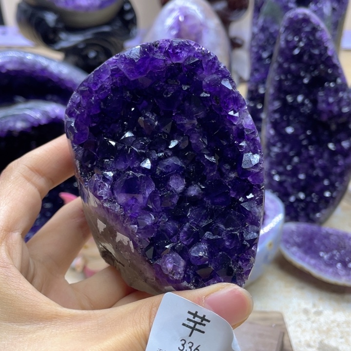 未镶嵌珠宝半成品紫晶