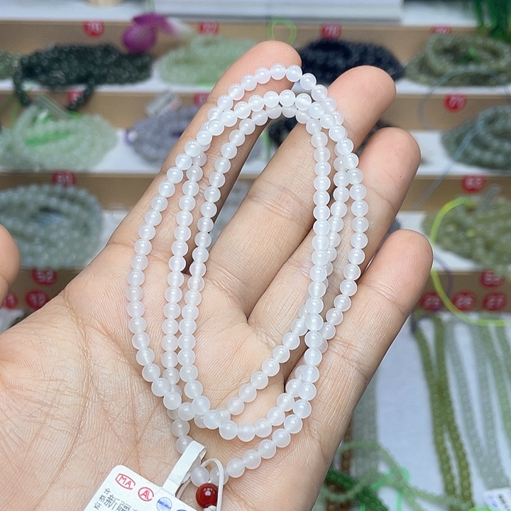 和田玉颈饰未镶嵌高*4mm