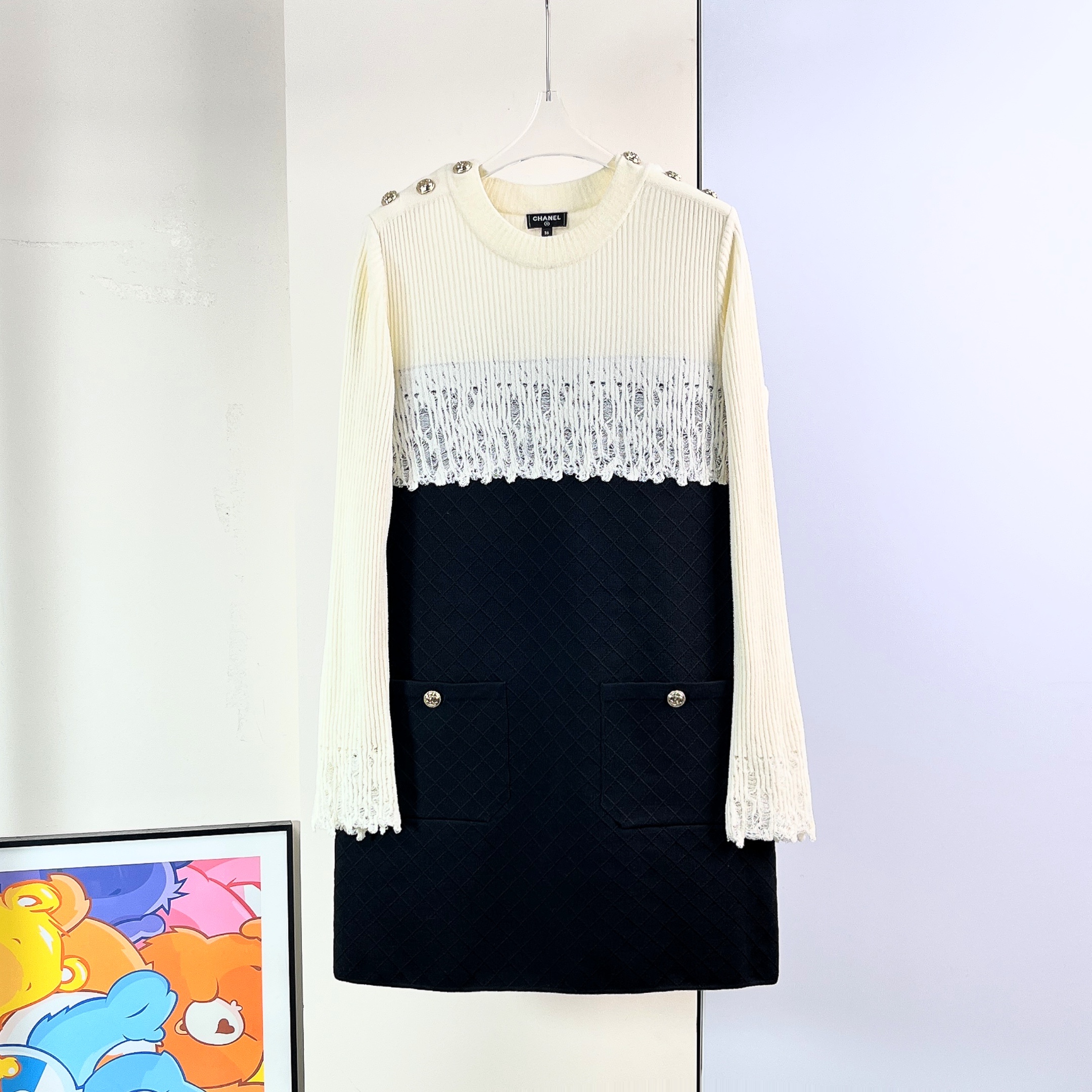 99新 Chanel/香奈儿 连衣裙/36码/Xspa9640