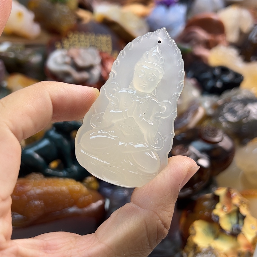 玛瑙/玉髓未镶嵌颈饰