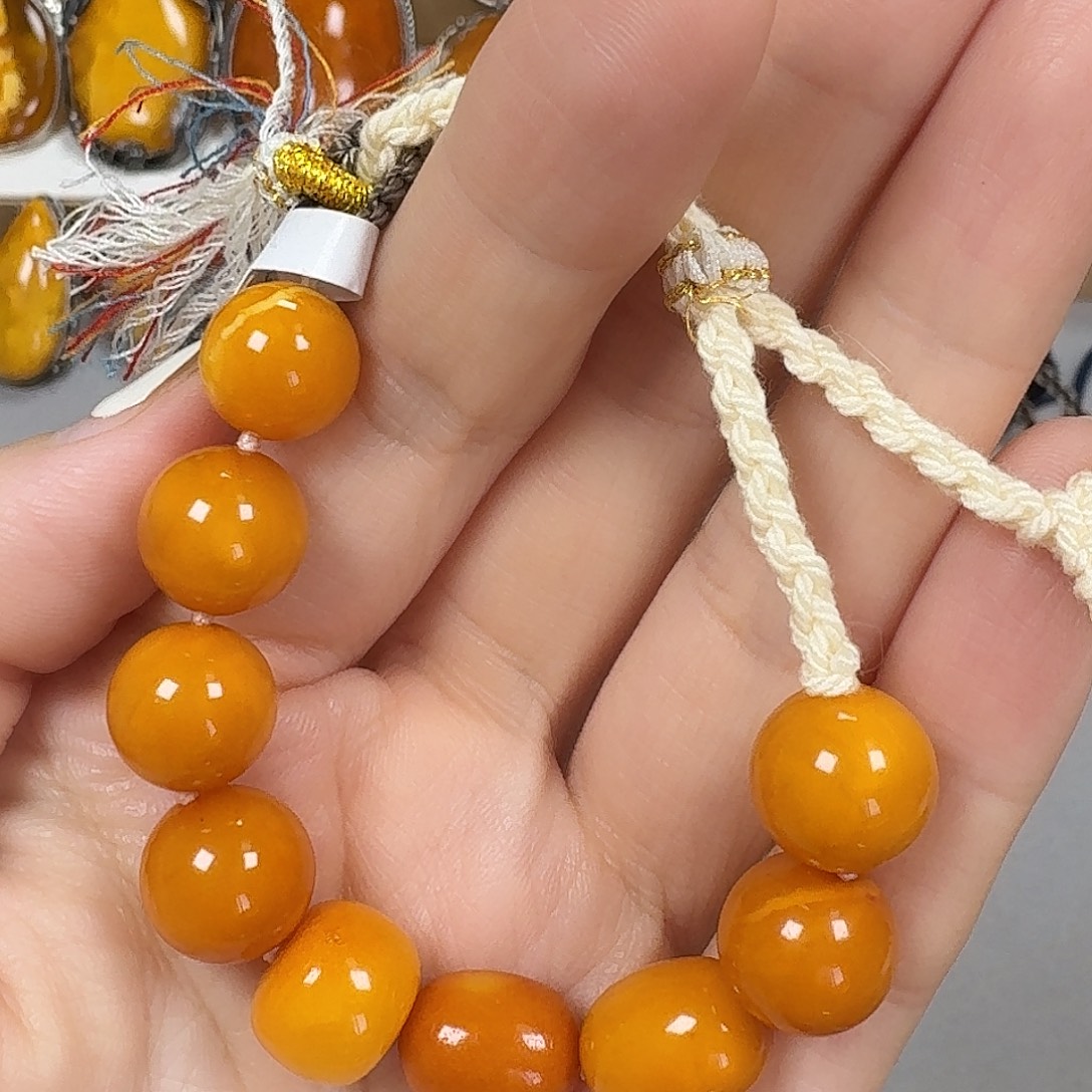 手链蜜蜡未镶嵌手串