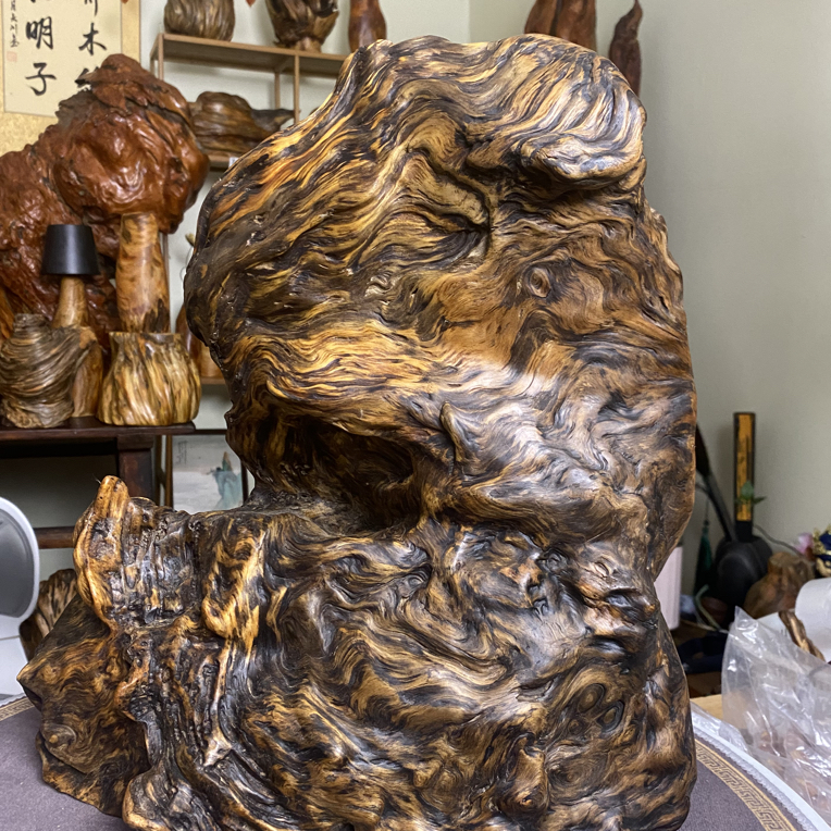 松明子随形装饰摆件