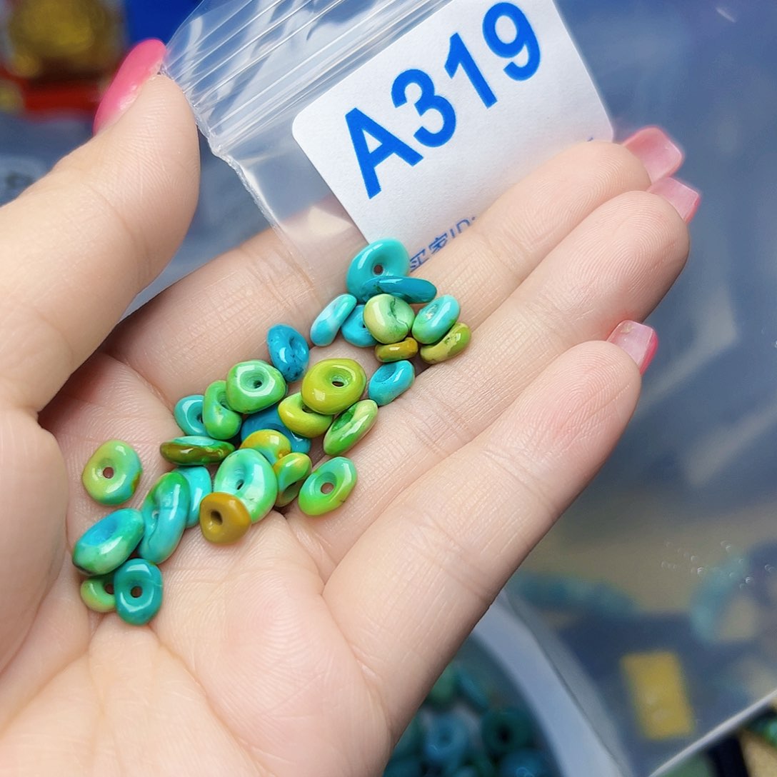 绿松石珠宝奇石未镶嵌