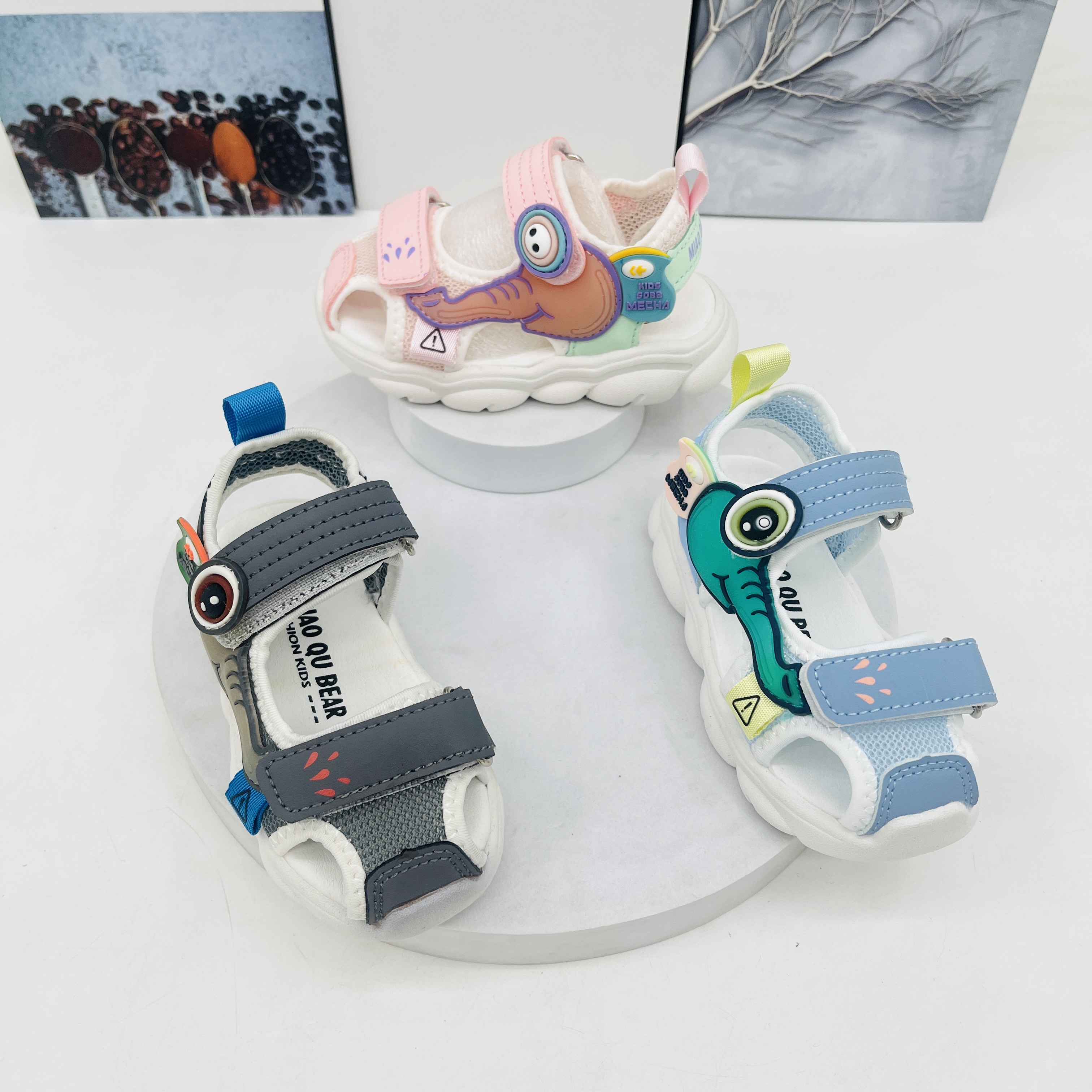 B4区008夏季儿童休闲凉鞋