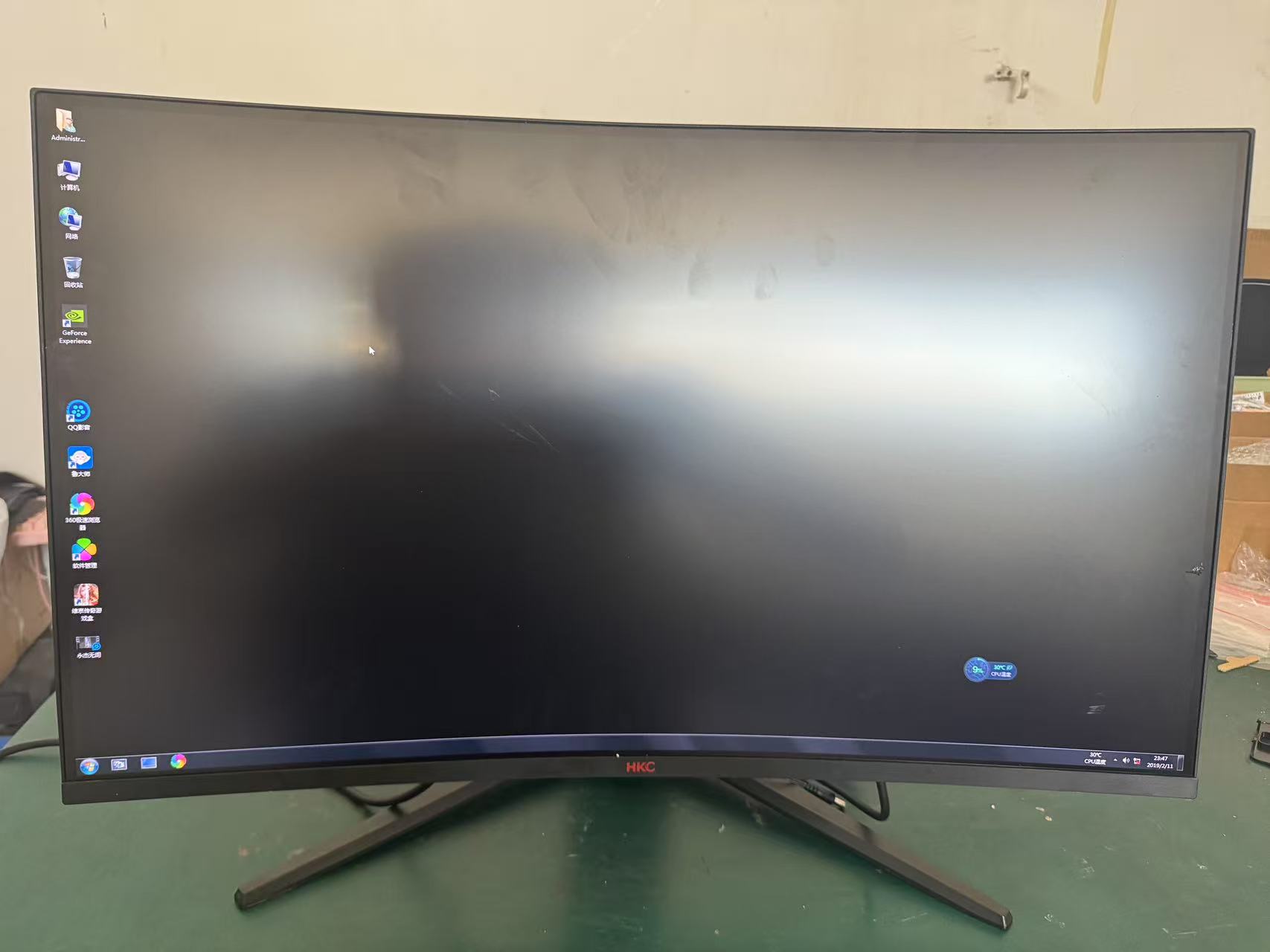 95新  95新网吧拆机32英寸曲面黑色1K144hz/2K165hz电竞显示器