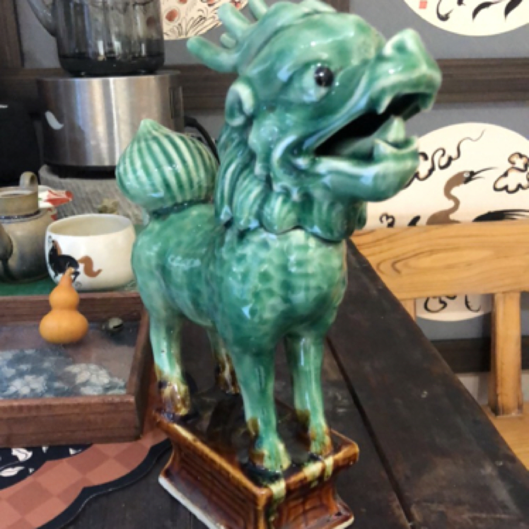 磁州窑雕塑小动物