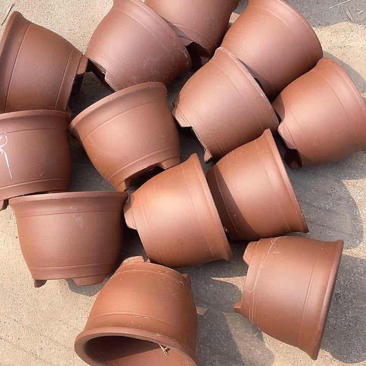 紫砂花盆100-13。12-9