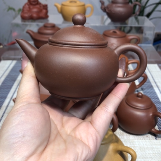 紫砂茶壶要***？全手微瑕140cc