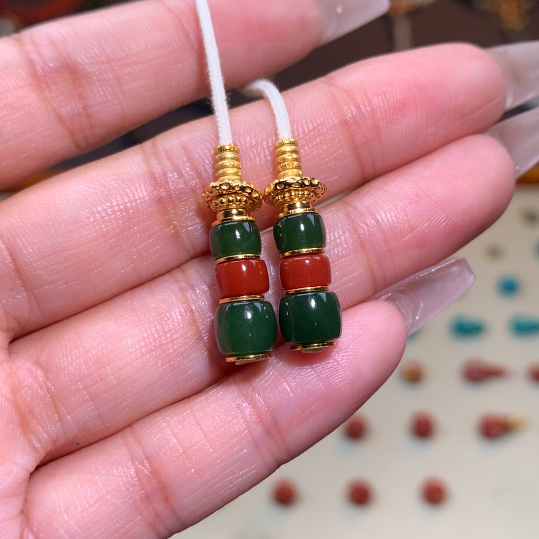 和田玉（碧玉）未镶嵌颈饰