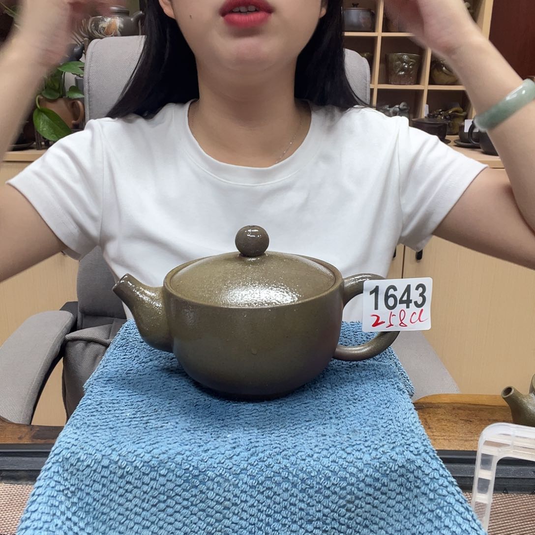壶1643老韩坭兴陶 柴烧丰收