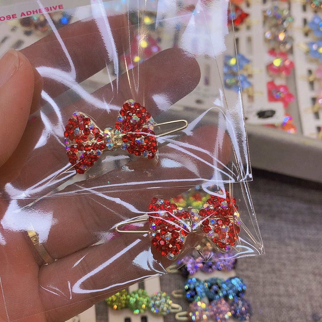 仿水晶铜合金蝴蝶结