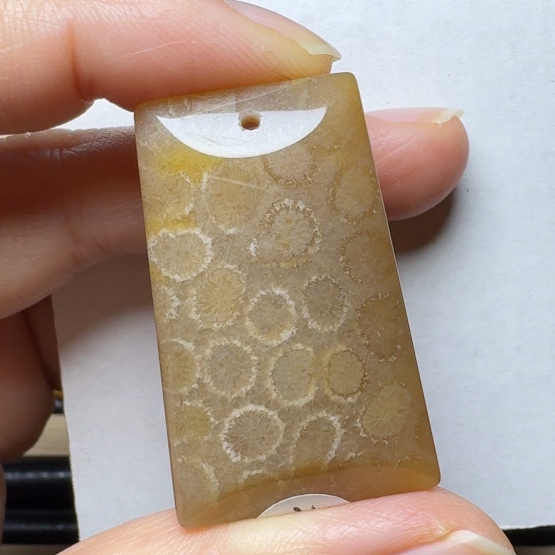 硅化玉浅糖冰透花未镶嵌