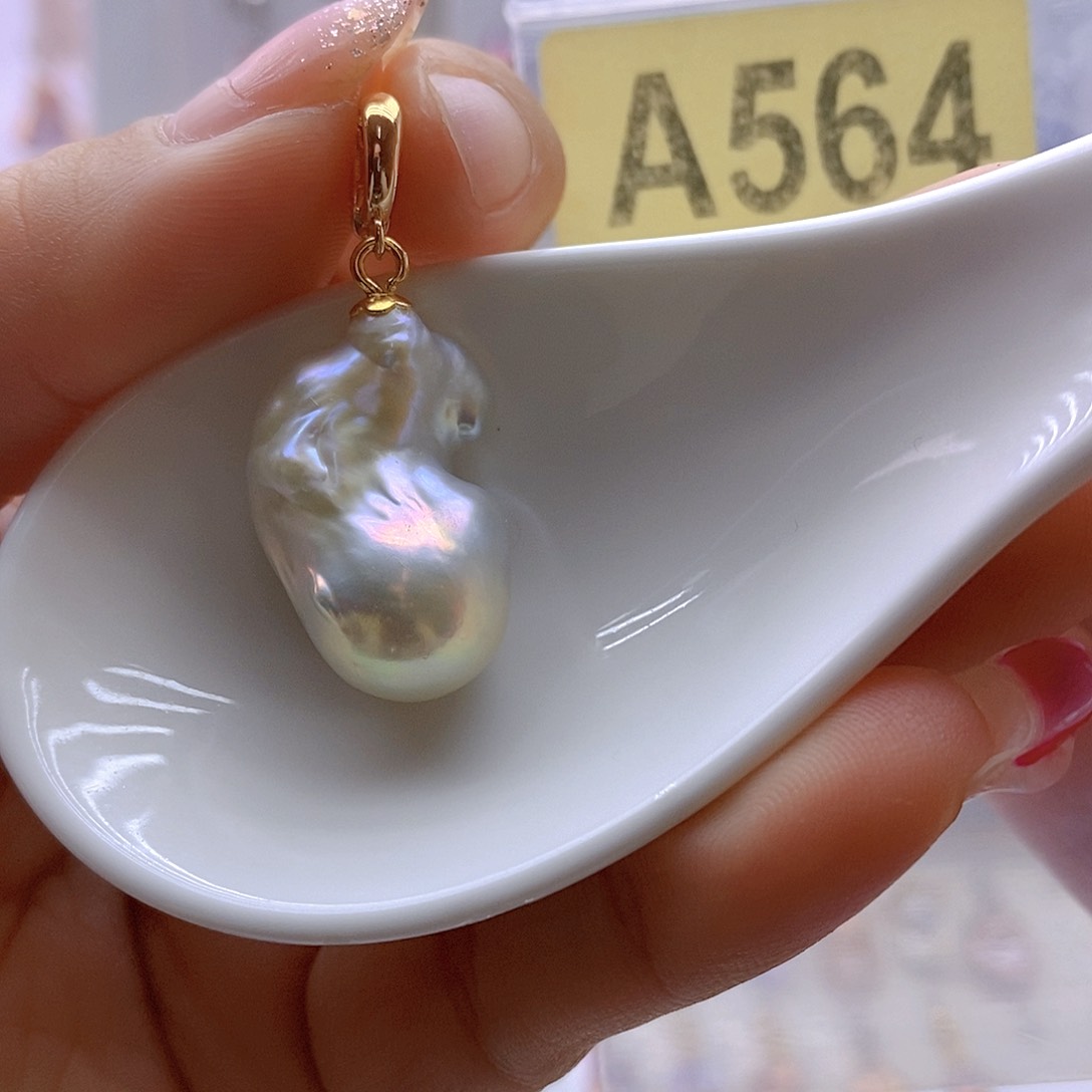 淡水珍珠颈饰银S925镶嵌