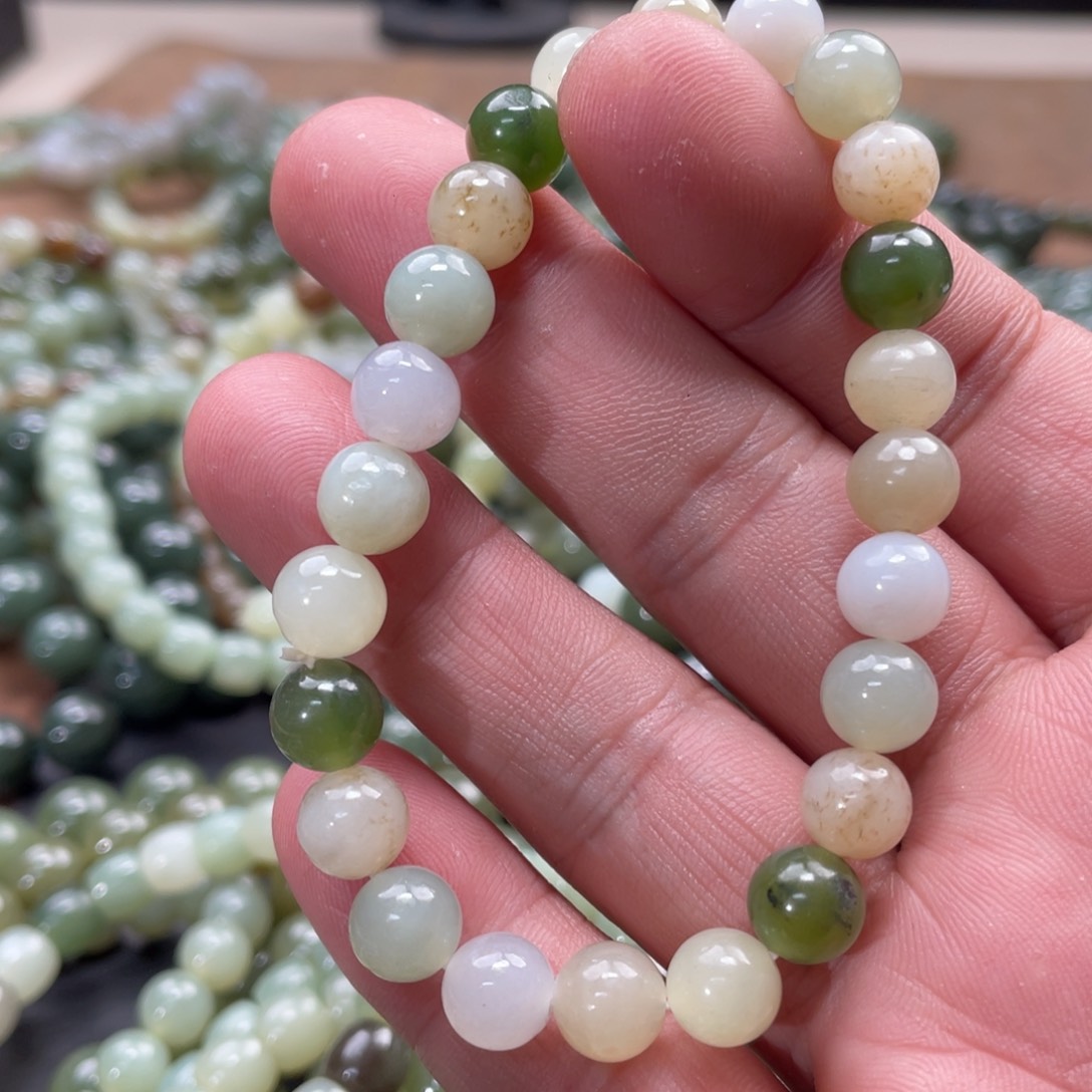 和田玉手链未镶嵌