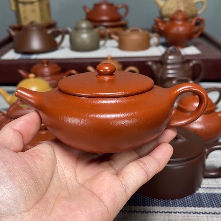 紫砂茶壶全手工制作180cc