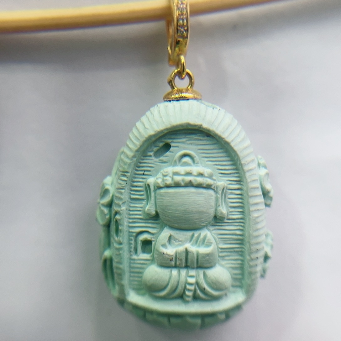 未镶嵌绿松石珠宝奇石