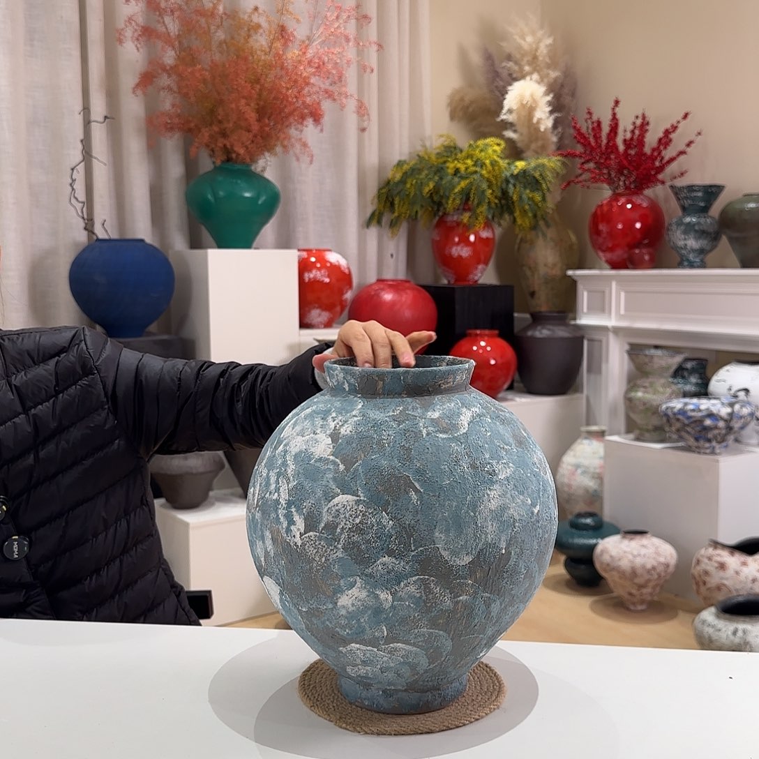 摆件景德镇陶瓷闪拍98