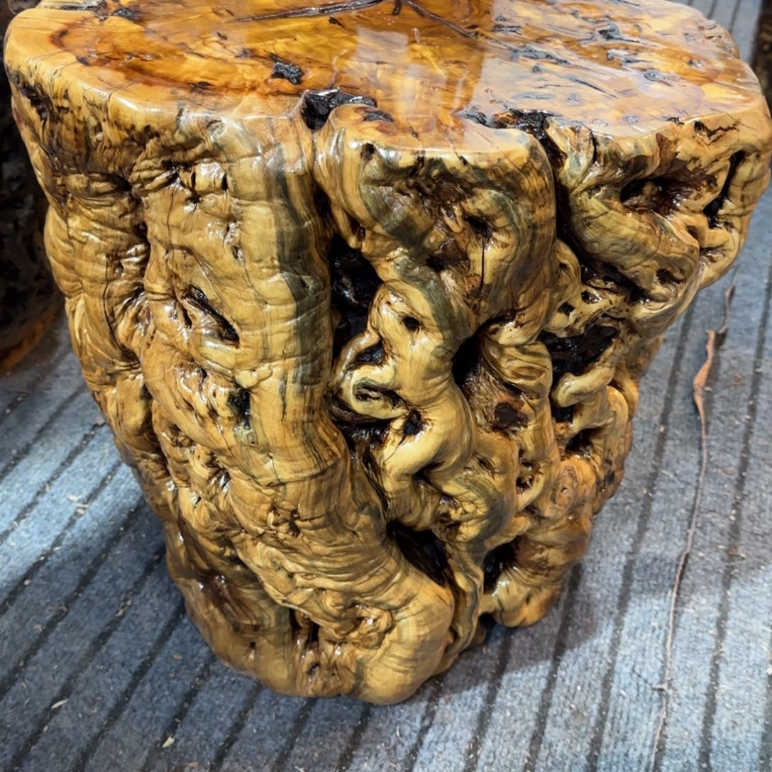 松***缘龙纹鸡心枣木手工艺品 