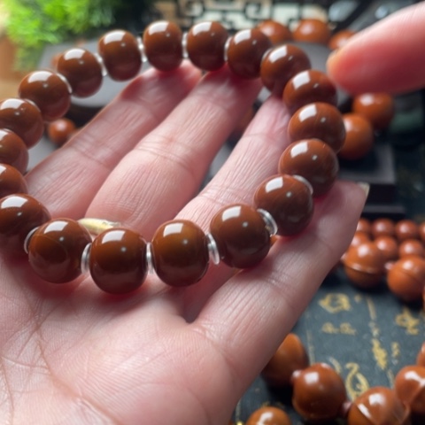 蛋***生手串/手链橄榄核橄榄1.3