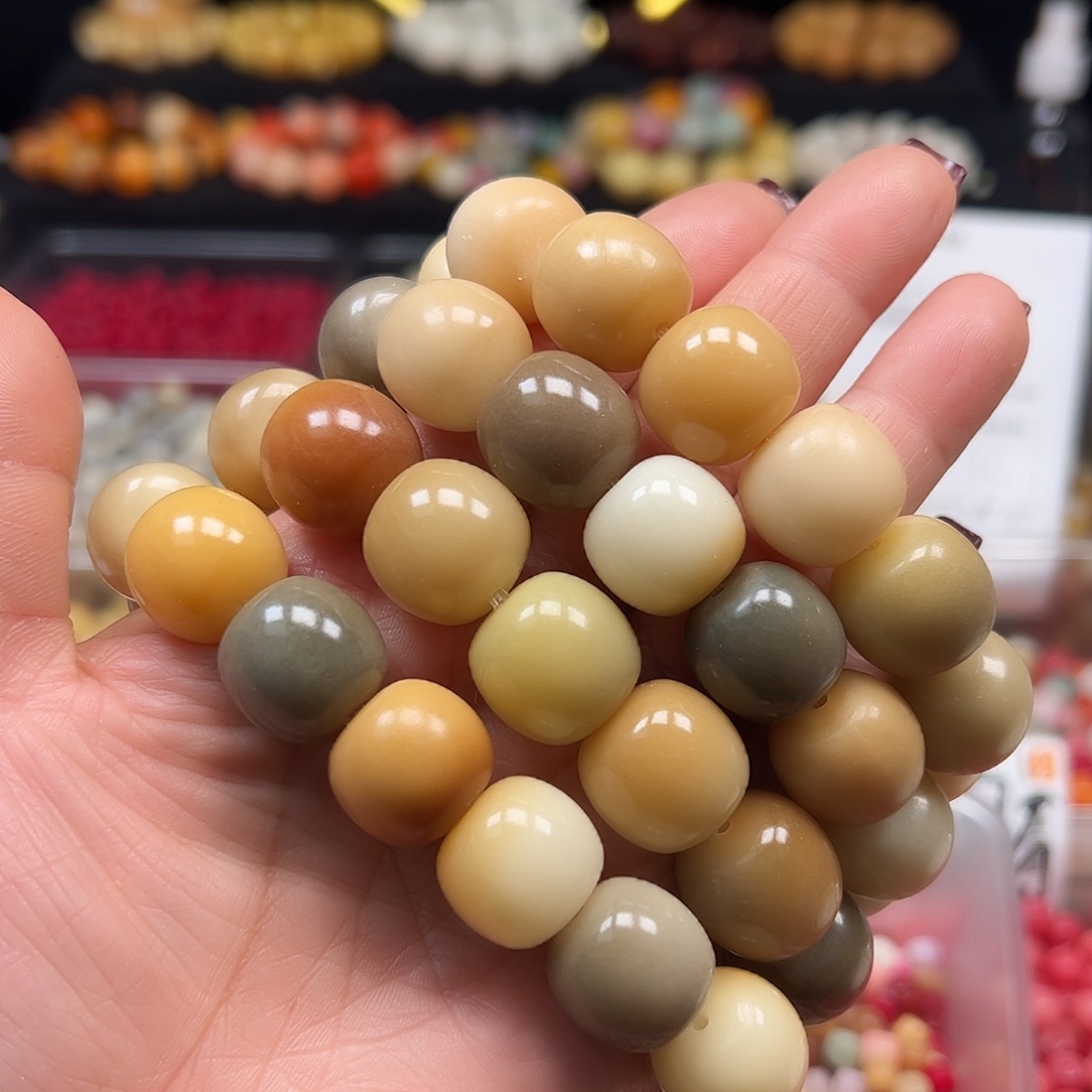手串菩提根/象牙果卡17干磨桶10条