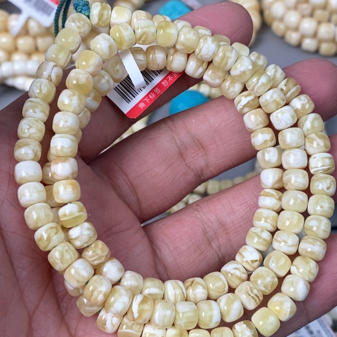 琥珀珠宝奇石未镶嵌6.6mm