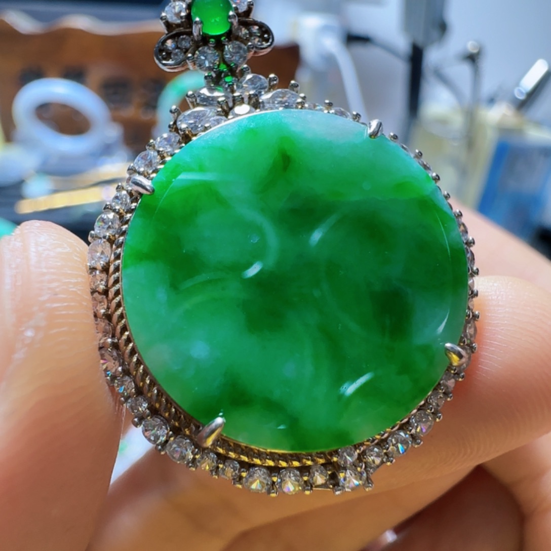 翡翠未镶嵌手镯翡翠460