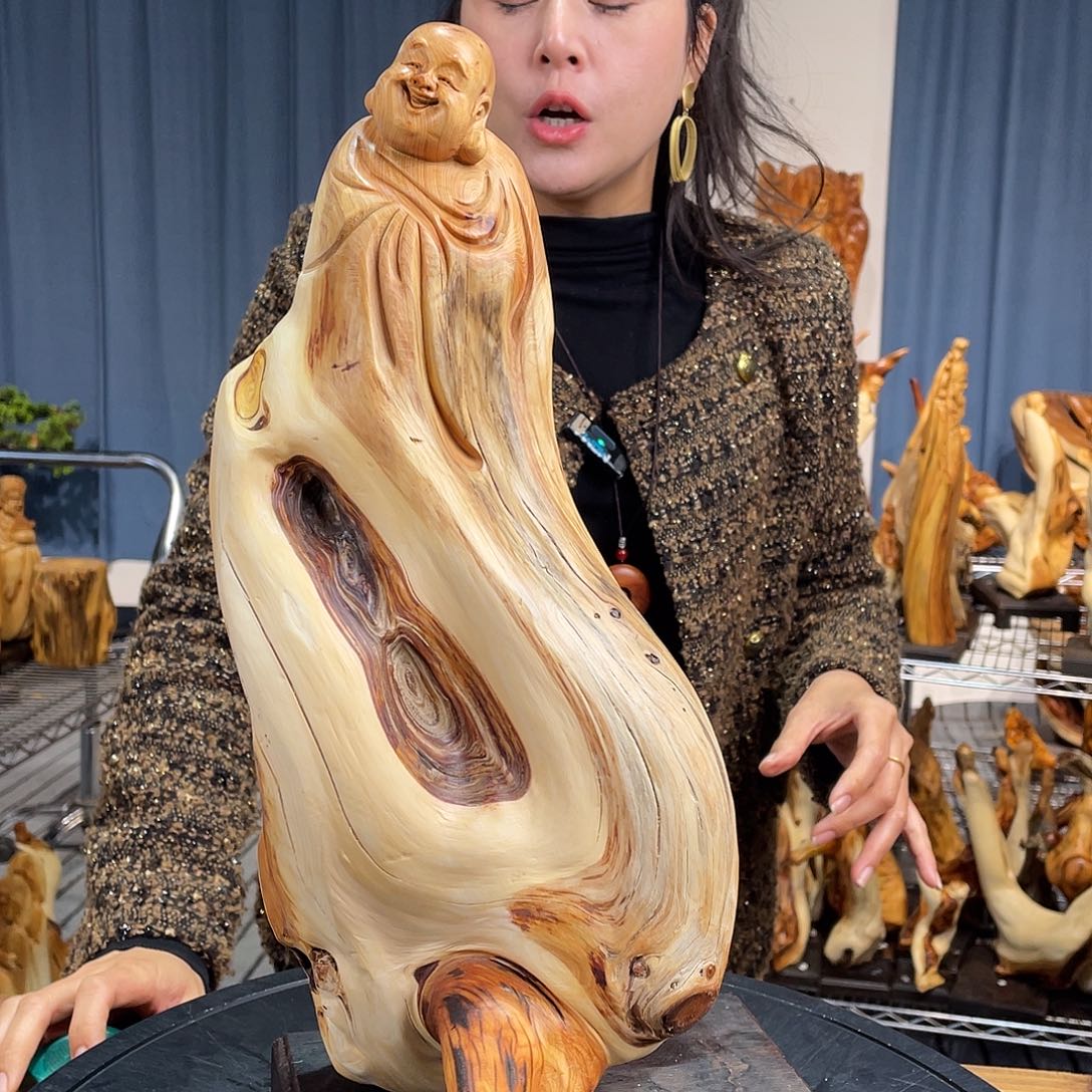 柏木（崖柏）随型艺术根雕