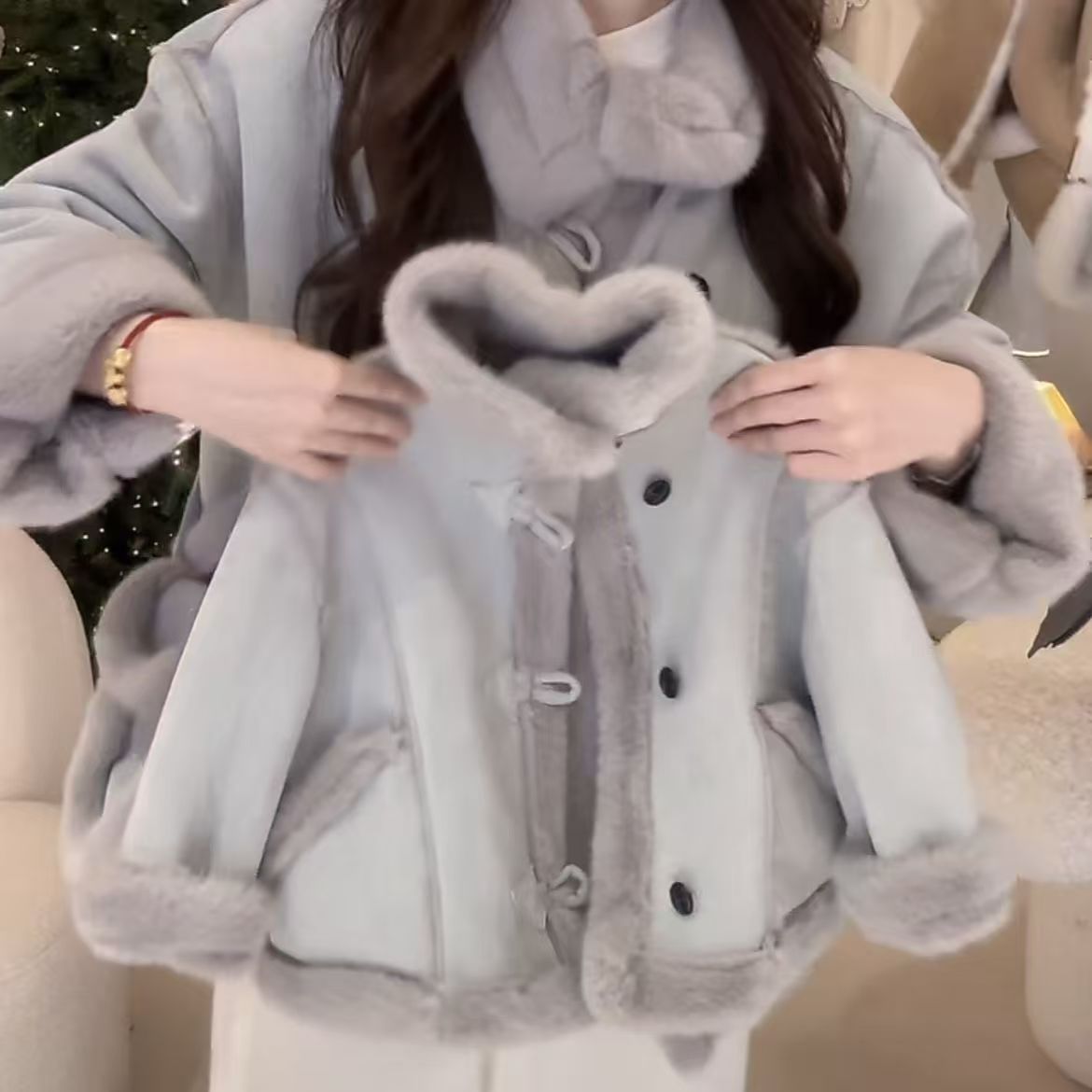 冬季单排扣休闲风常规款普通外套百搭大衣上衣儿童