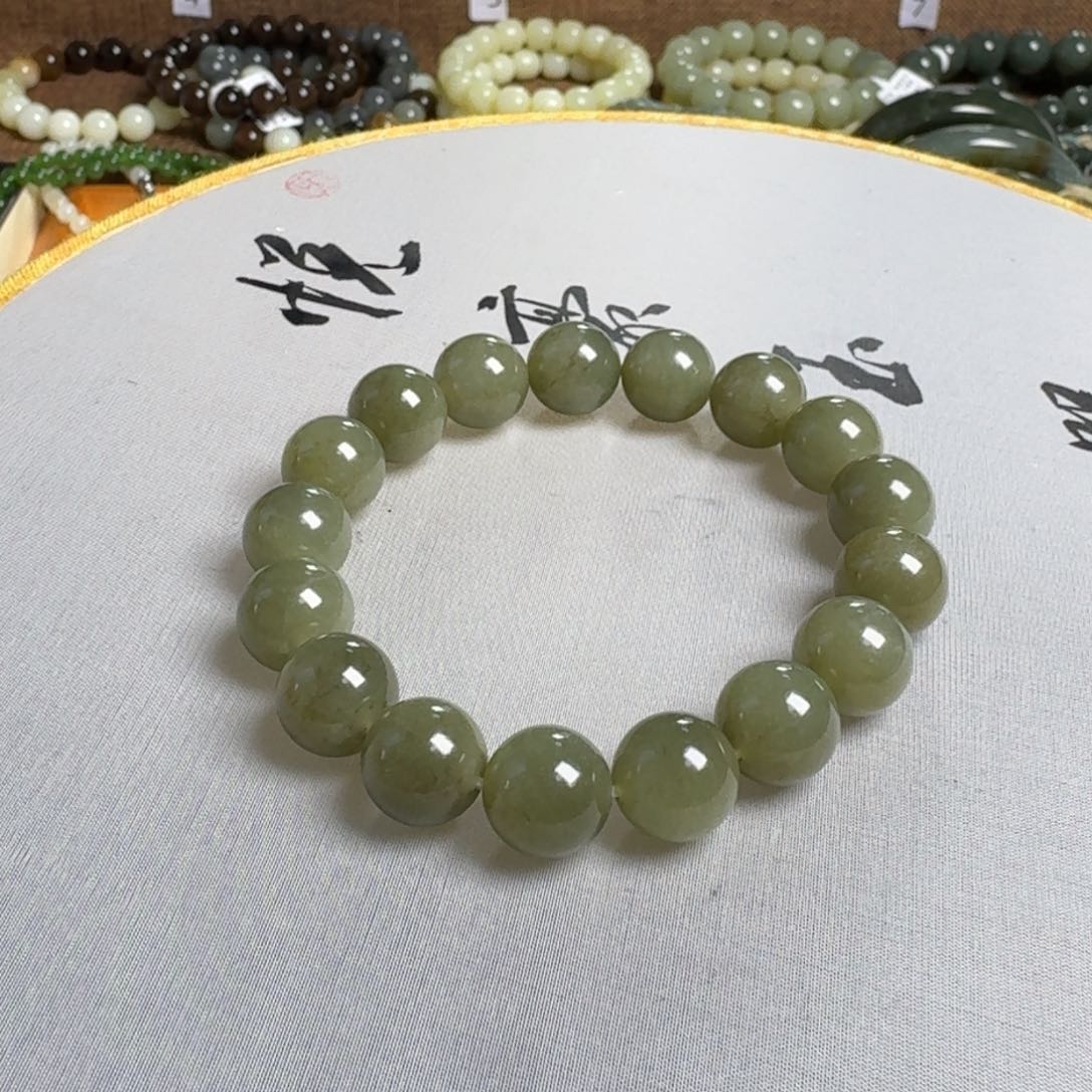 和田玉手链未镶嵌