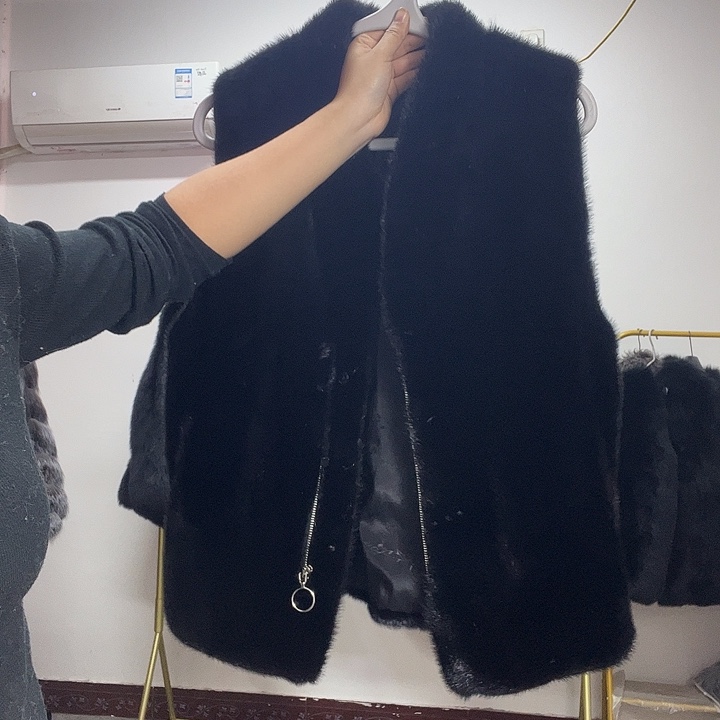 狐狸毛狐狸皮整貂马甲