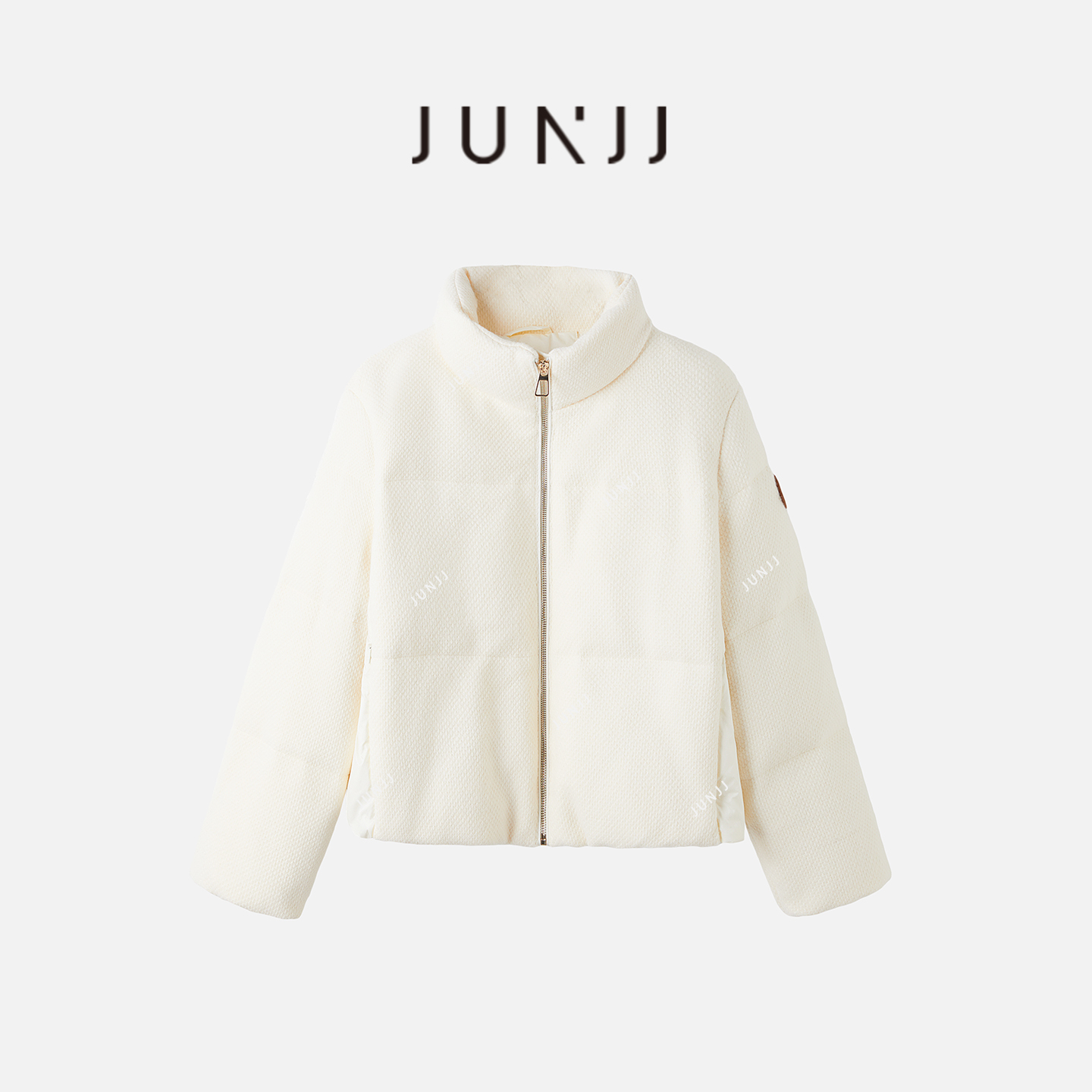 杰瑞【燕麦香草】M口短款鹅绒面包服女冬季新款高端时尚百搭羽绒服