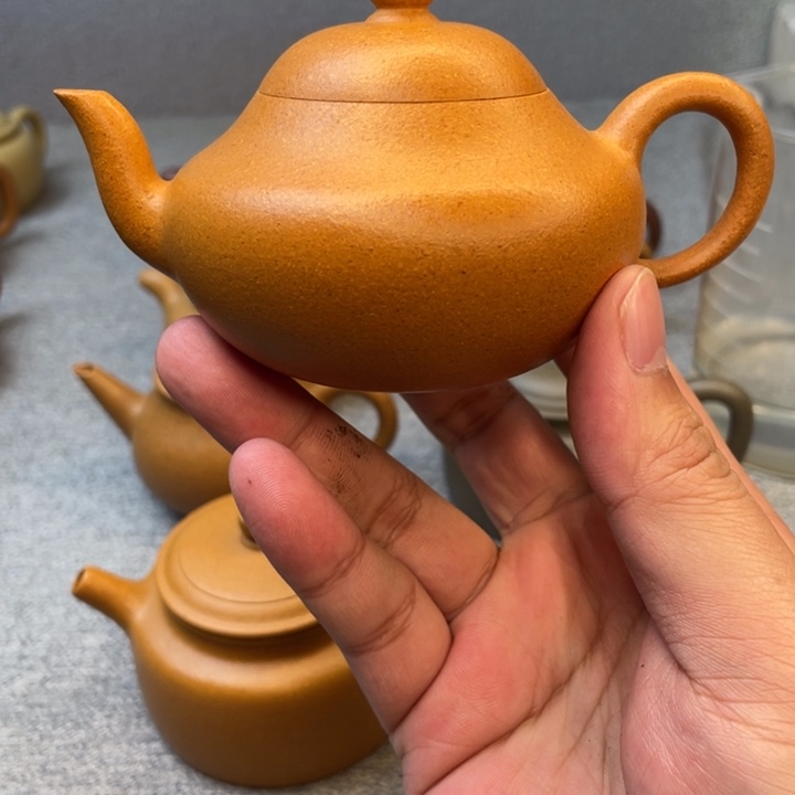 紫砂茶壶Y**?全手工梨