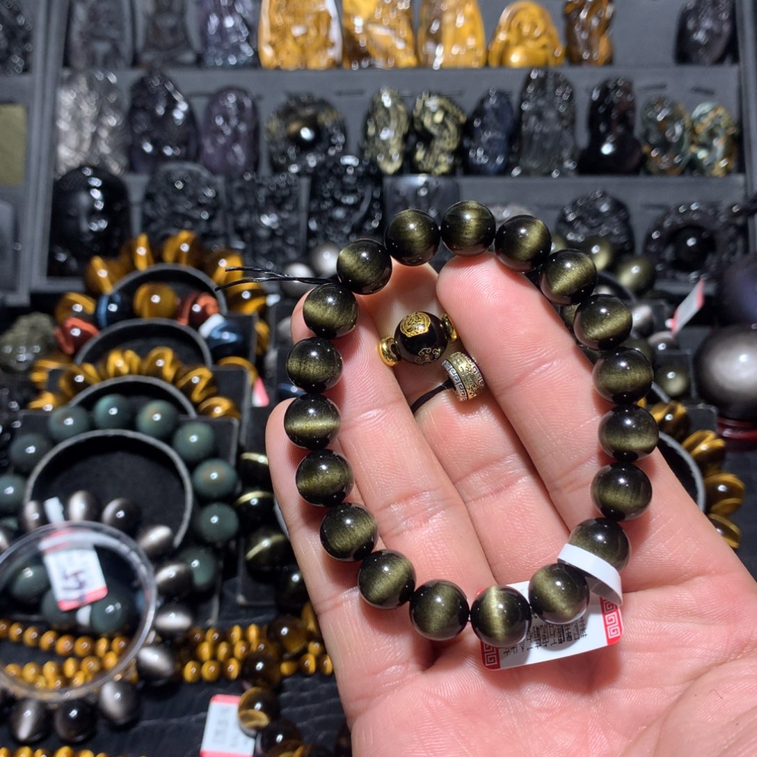 未镶嵌黑曜岩手链?****?