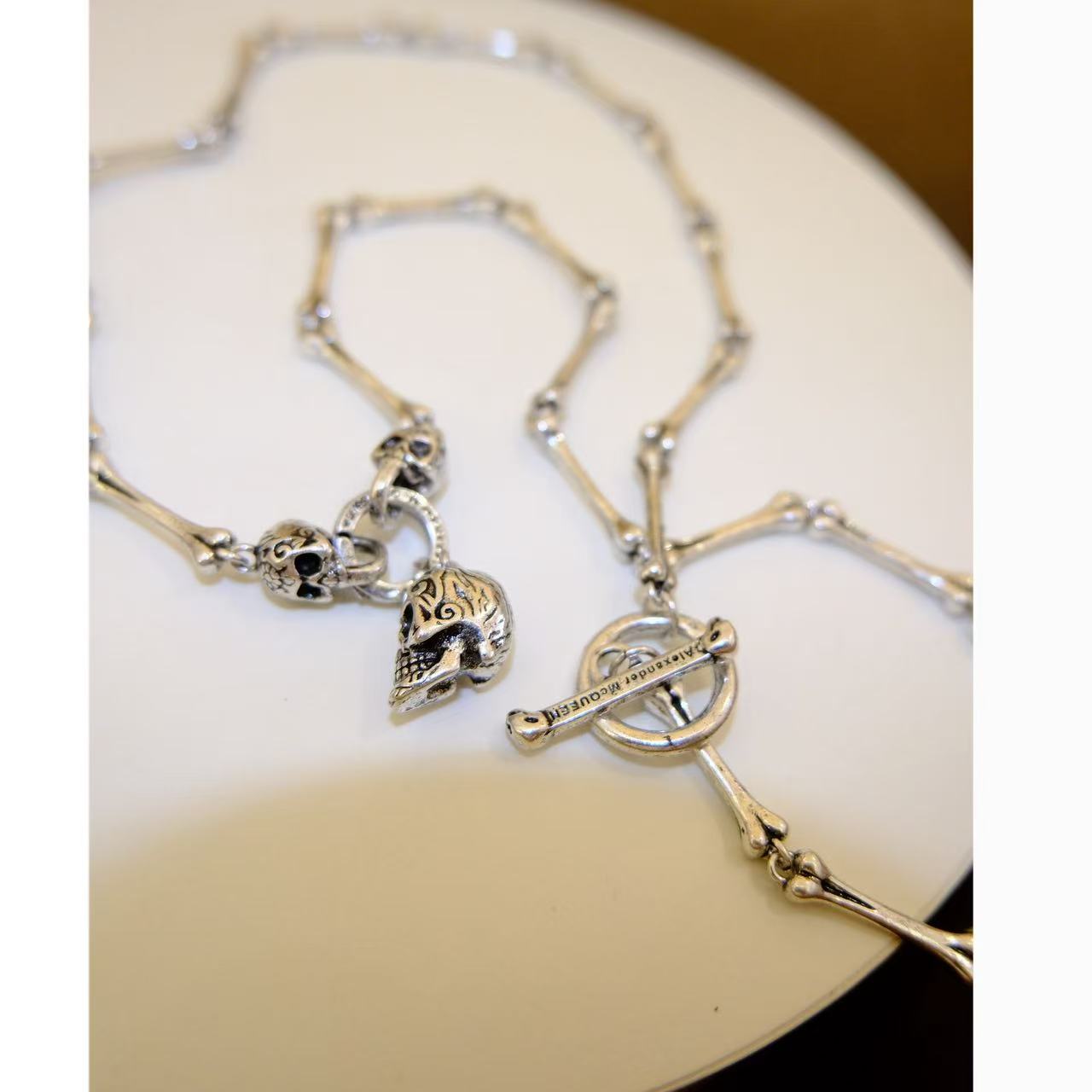 铜合金锆石项链 小众设计百搭项链30036