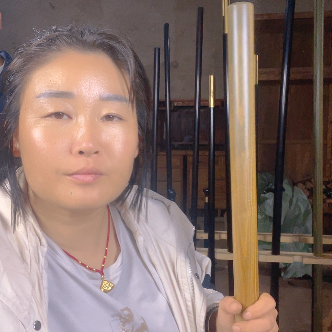 林***风香榧木把玩棍车载棍防身棍