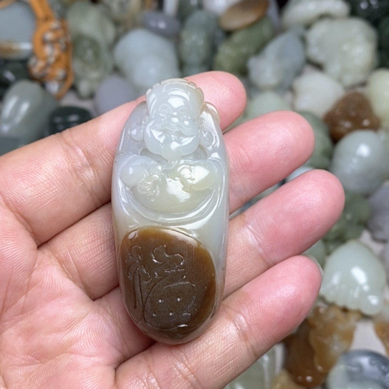 【闪购商品】未镶嵌和田玉挂件