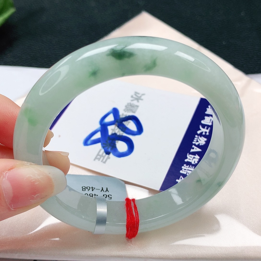 翡翠手镯未镶嵌缅甸天然a货翡翠