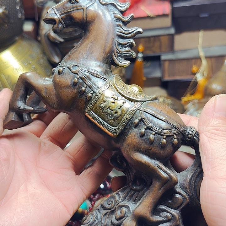 铜器摆件收收藏藏