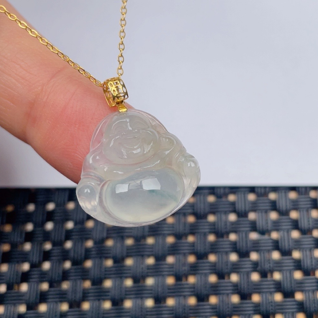 特价微瑕，佛公冰透锁骨链，裸石尺寸18.5-19.9-5.3