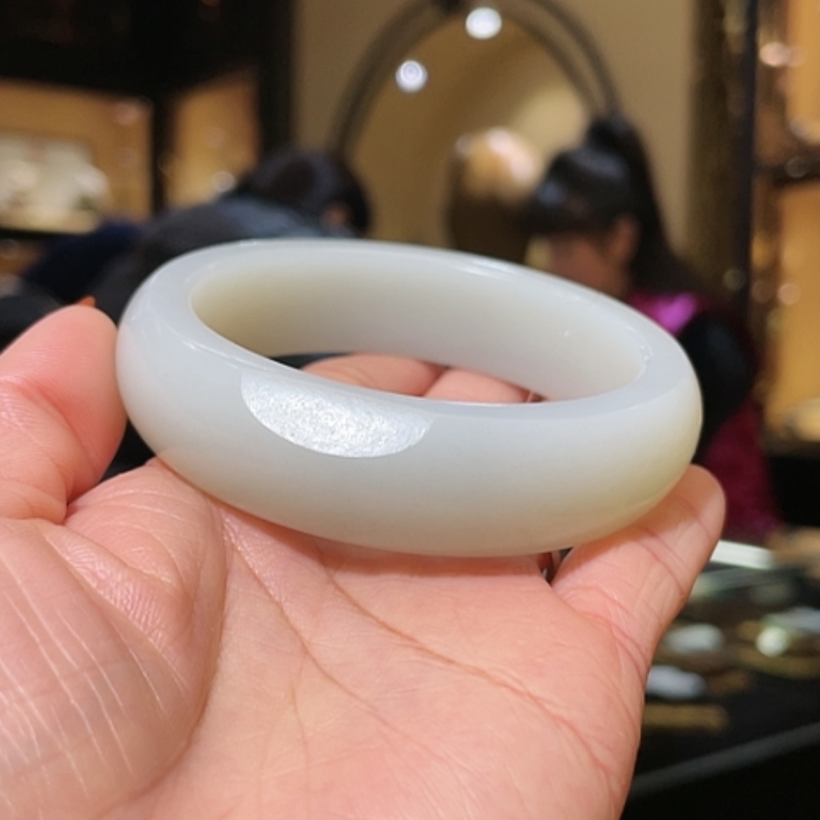 【闪购商品】和田玉手镯未镶嵌60#83.72g