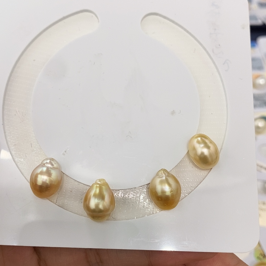 海水珍珠耳饰未镶嵌