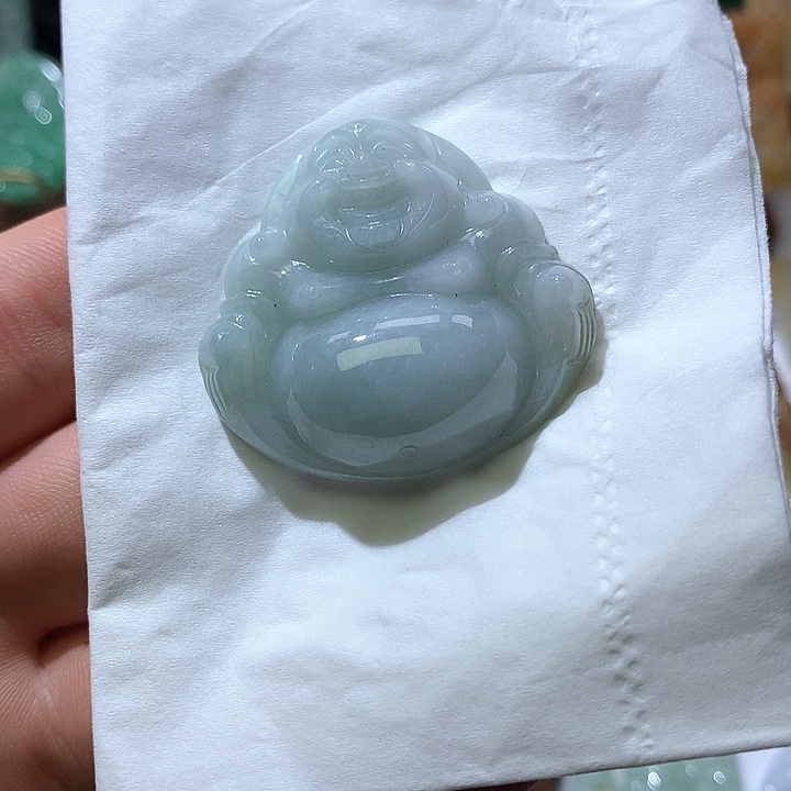 翡翠颈饰未镶嵌挂件